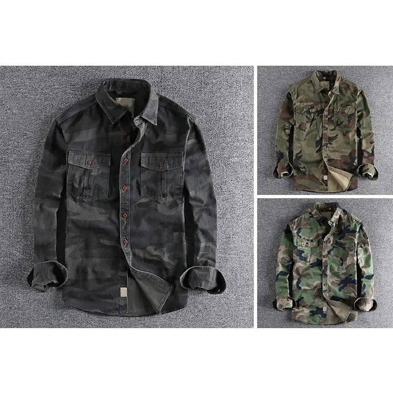 Women's Theodore Willow Urban Camo Shirt | Material: Cotton 3