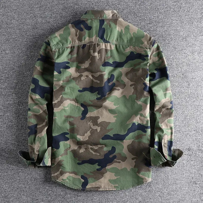 Women's Theodore Willow Urban Camo Shirt | Material: Cotton 5