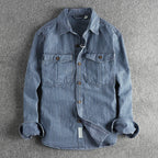Women's Theodore Willow Vintage Denim Shirt | Material: Denim 0