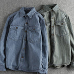 Women's Theodore Willow Vintage Denim Shirt | Material: Denim 3