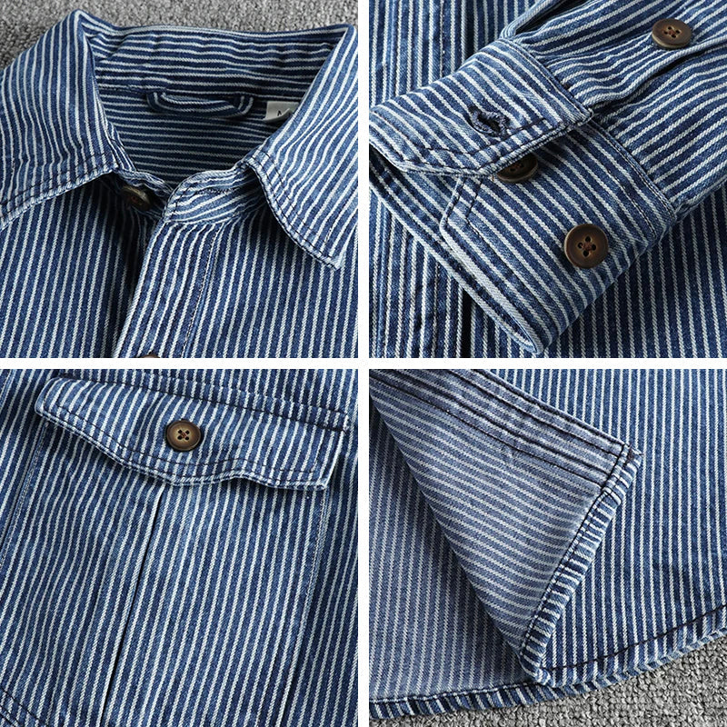 Women's Theodore Willow Vintage Denim Shirt | Material: Denim 5