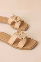 Women's Time After Time Tan Sandals | All Man Made Materials 3