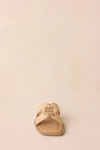 Women's Time After Time Tan Sandals | All Man Made Materials 7