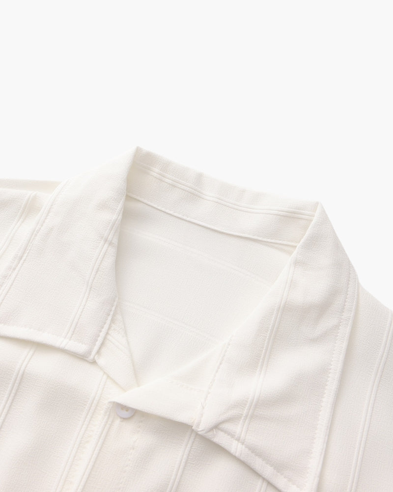 Timeless Style | Ribbed Shirt with Premium Comfort | Versatile Layering Piece for Any Occasion