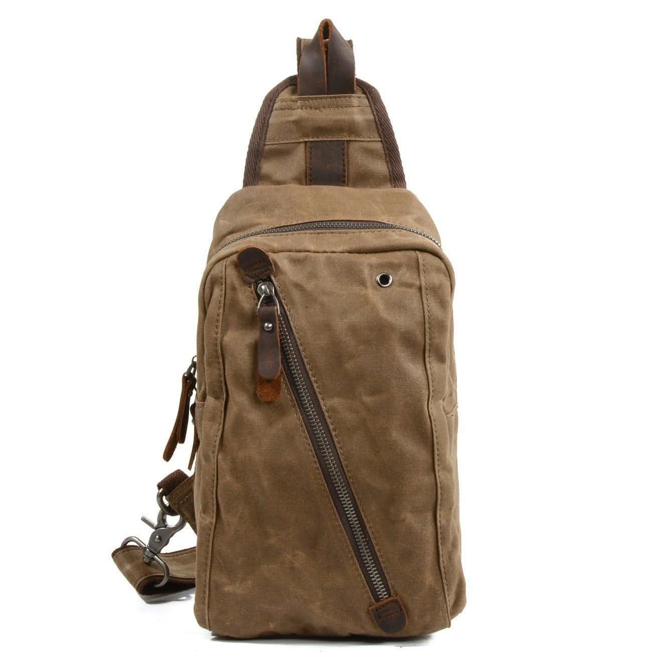 TrailCarry | Waterproof Sling Backpack with Multi-Pocket Design | Compact Crossbody Bag for Everyday Use
