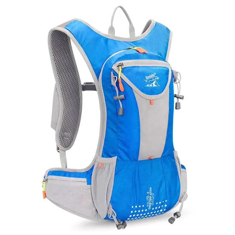 TravelLite | Waterproof Travel Backpack with 2L Hydration Bladder | Lightweight Design for Outdoor Adventures