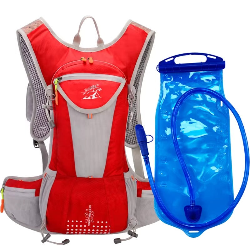 TravelLite | Waterproof Travel Backpack with 2L Hydration Bladder | Lightweight Design for Outdoor Adventures
