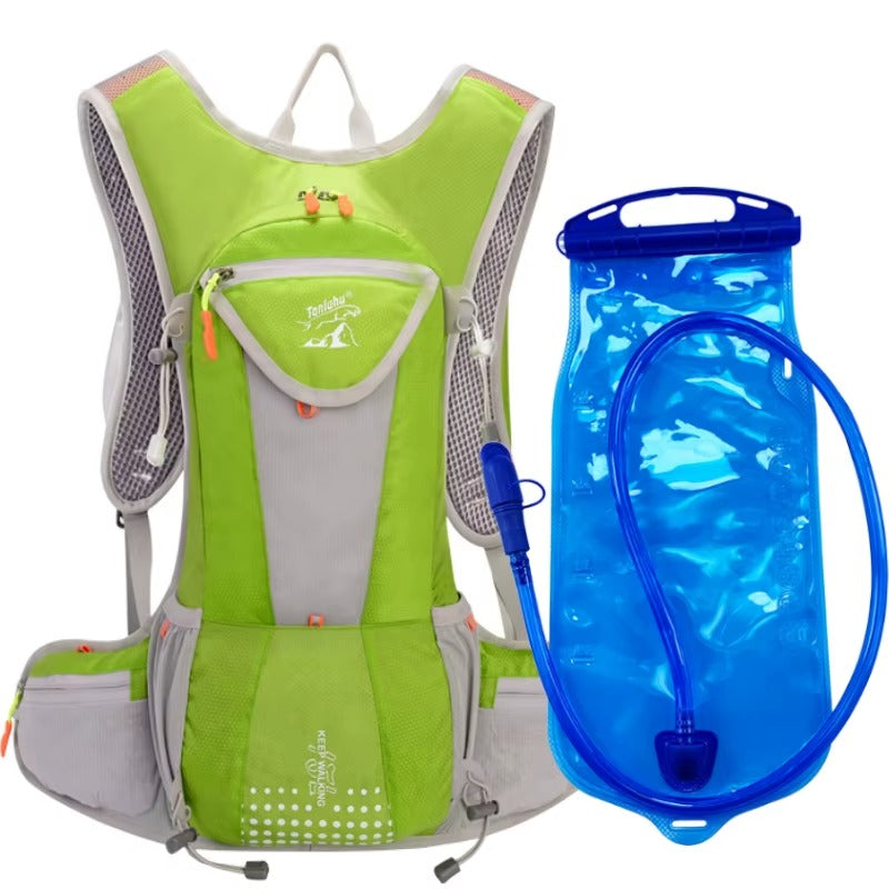 TravelLite | Waterproof Travel Backpack with 2L Hydration Bladder | Lightweight Design for Outdoor Adventures