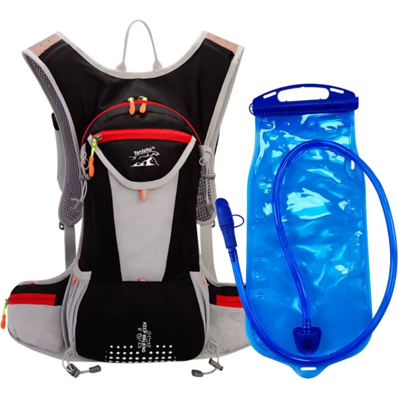 TravelLite | Waterproof Travel Backpack with 2L Hydration Bladder | Lightweight Design for Outdoor Adventures
