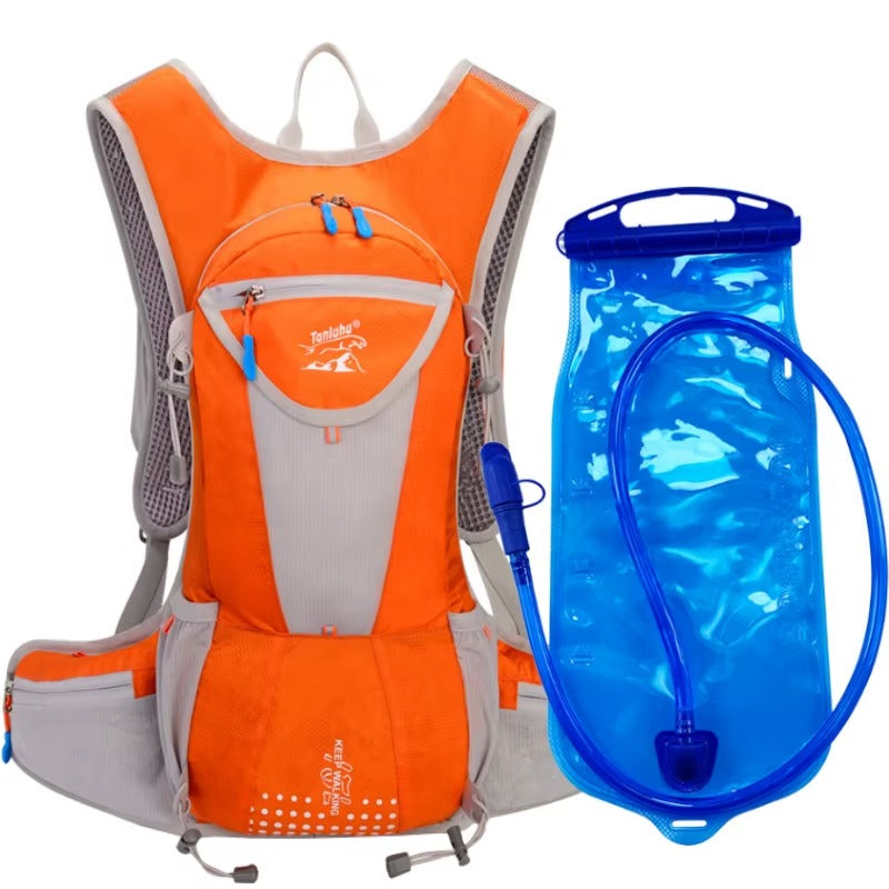 TravelLite | Waterproof Travel Backpack with 2L Hydration Bladder | Lightweight Design for Outdoor Adventures