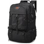 Travel Backpack Pro | Expandable 50L Rucksack with USB Charging Port | Ergonomic Design for Comfort and Easy Organization