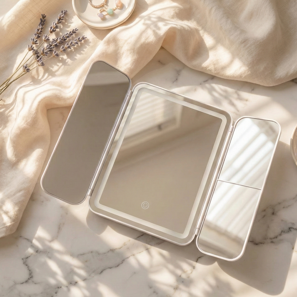 LED Vanity Mirror — Adjustable Studio Lighting