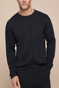 Tyler Collection | Men's Long Sleeve T-Shirt in Black with Premium Fabric | Stylish Comfort for Everyday Wear