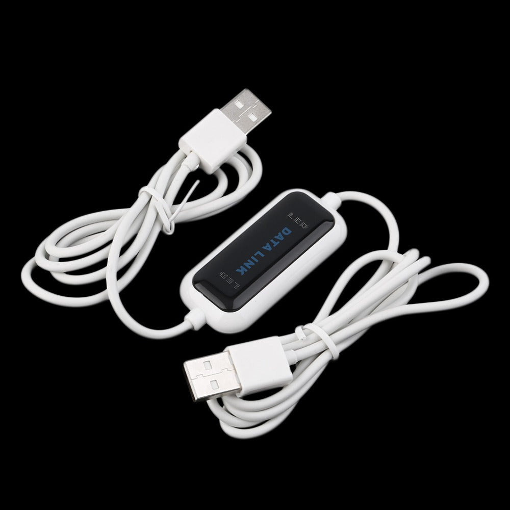 USB Data Transfer Cable — PC-to-PC File Sharing, 480Mbps