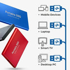 Portable External SSD — Compact Storage Drive