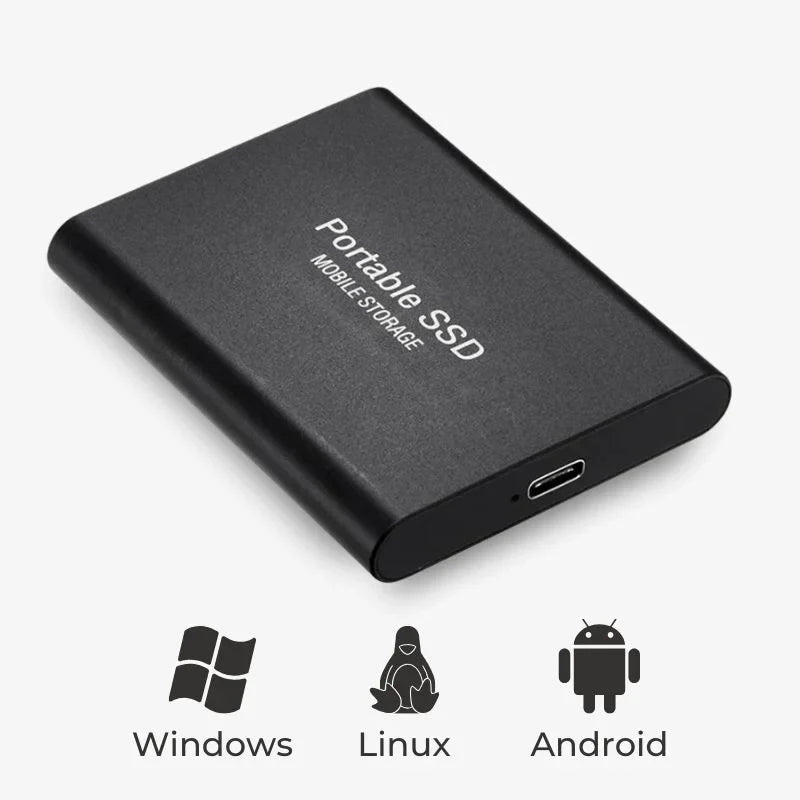 Portable External SSD — Compact Storage Drive