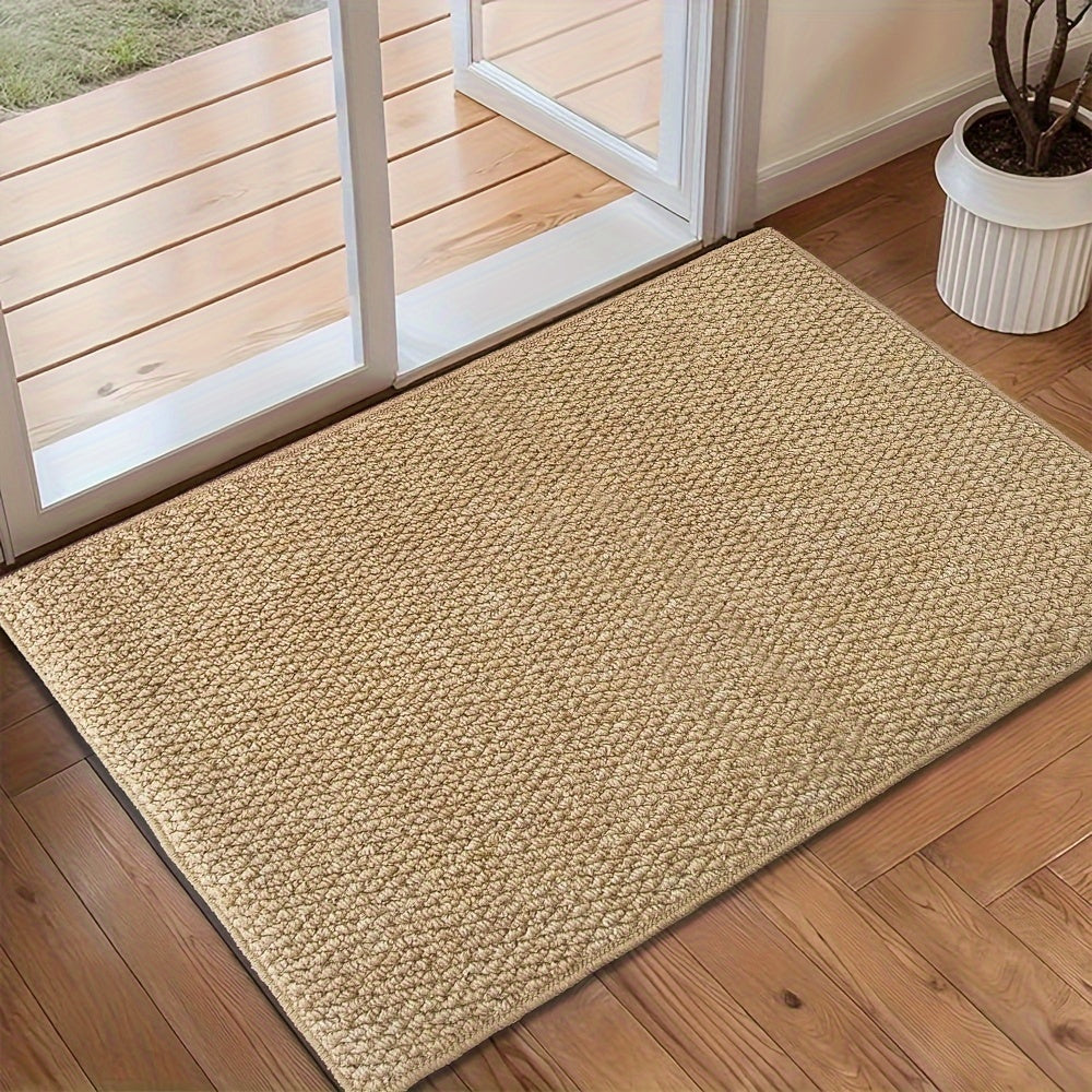 Absorbent Non-Slip Door Mat — Machine Washable