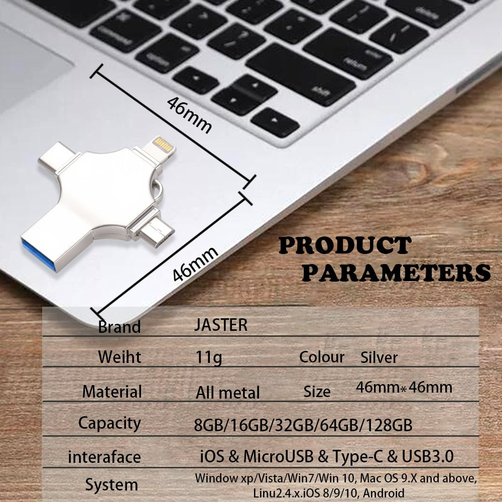 Universal Data Transfer Cable — Multi-Port Converter