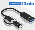 Universal OTG Adapter — USB 3.0 Plug-and-Play Connector