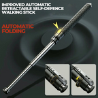 Telescopic walking stick detail