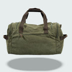 Vanguard | Leather Duffle Bag with 36.5L Capacity & Organized Storage | Durable Waxed Canvas for Stylish Travel