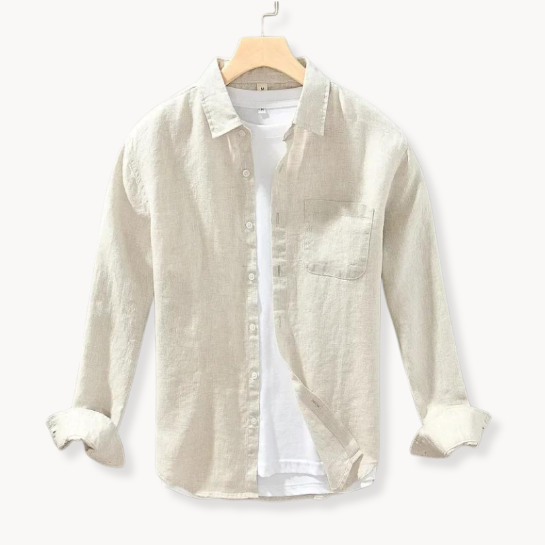 Venezia | Linen Shirt with Breathable Fabric | Soft Texture for Comfort