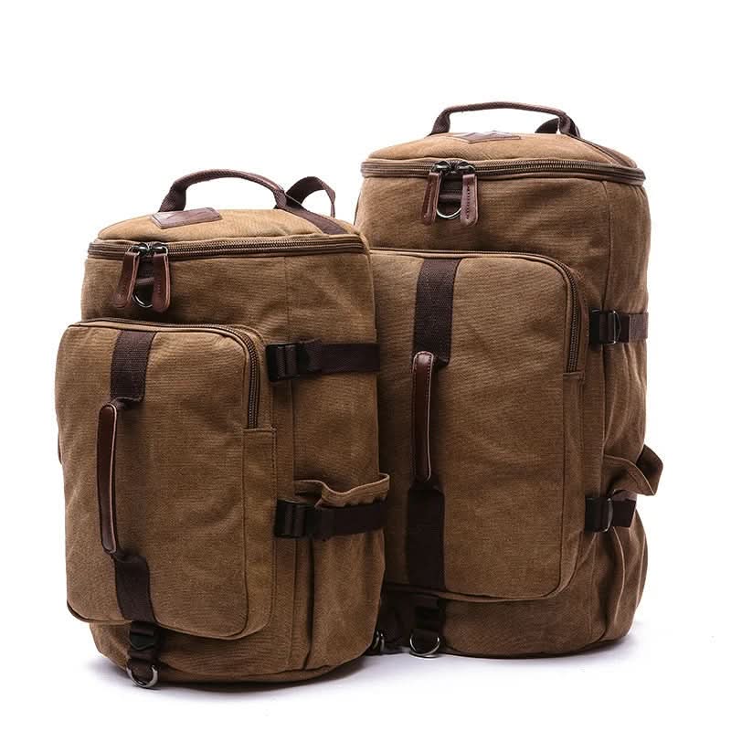 Versatile Canvas Duffle Bag | Men's Duffle Bag with Large Capacity & Dual Carry Options | Stylish Travel Companion for Everyday Use