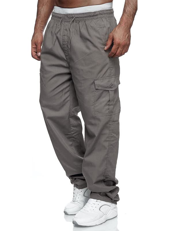 Versatile Cargo Pants | Stretchy Tactical Trousers with Multi-Pockets | Comfortable Fit for Outdoor Activities