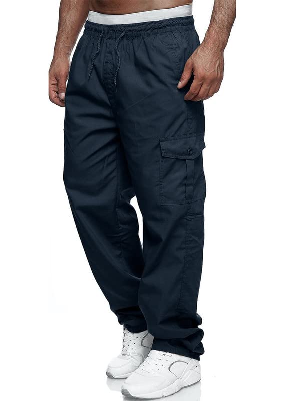Versatile Cargo Pants | Stretchy Tactical Trousers with Multi-Pockets | Comfortable Fit for Outdoor Activities