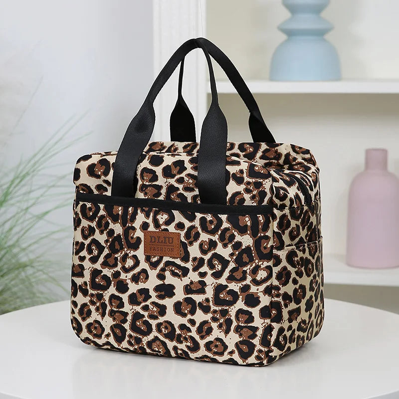 Versatile Insulated Lunch Bag – Durable Nylon with Large Capacity...