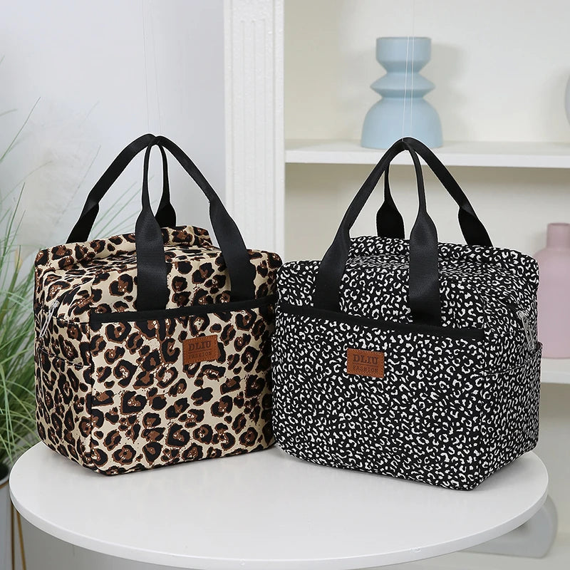 Versatile Insulated Lunch Bag – Durable Nylon with Large Capacity...
