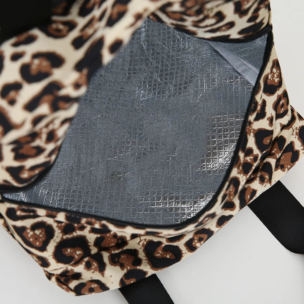 Versatile Insulated Lunch Bag – Durable Nylon with Large Capacity...