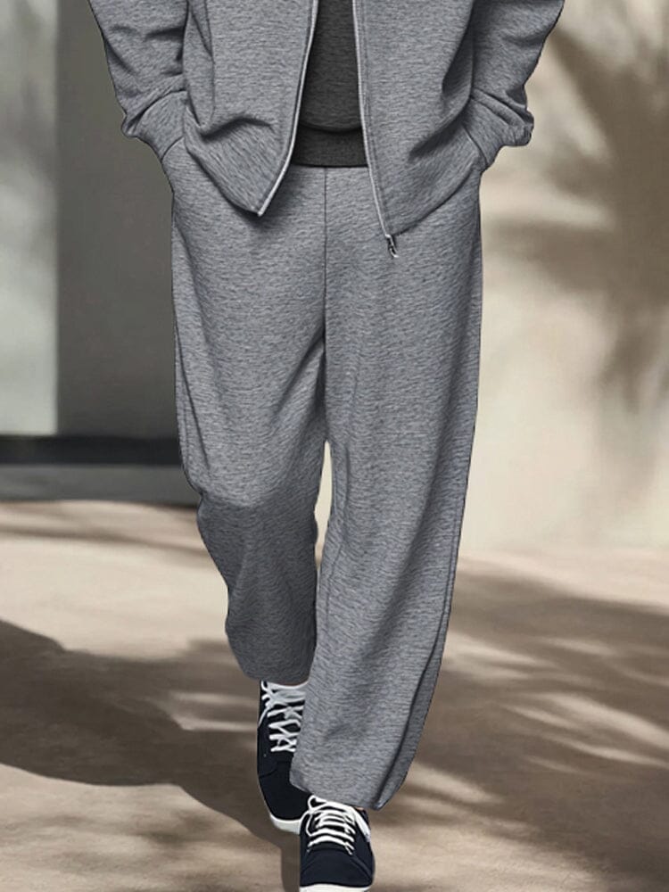 Versatile Women's Athleisure Set | Zip-Up Jacket & Adjustable Pants for All-Day Comfort
