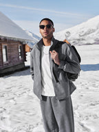Versatile Women's Athleisure Set | Zip-Up Jacket & Adjustable Pants for All-Day Comfort