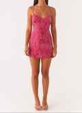 Vietta Collection | Sequin Mini Dress with Adjustable Straps | Eye-Catching Glamour for Dazzling Nights