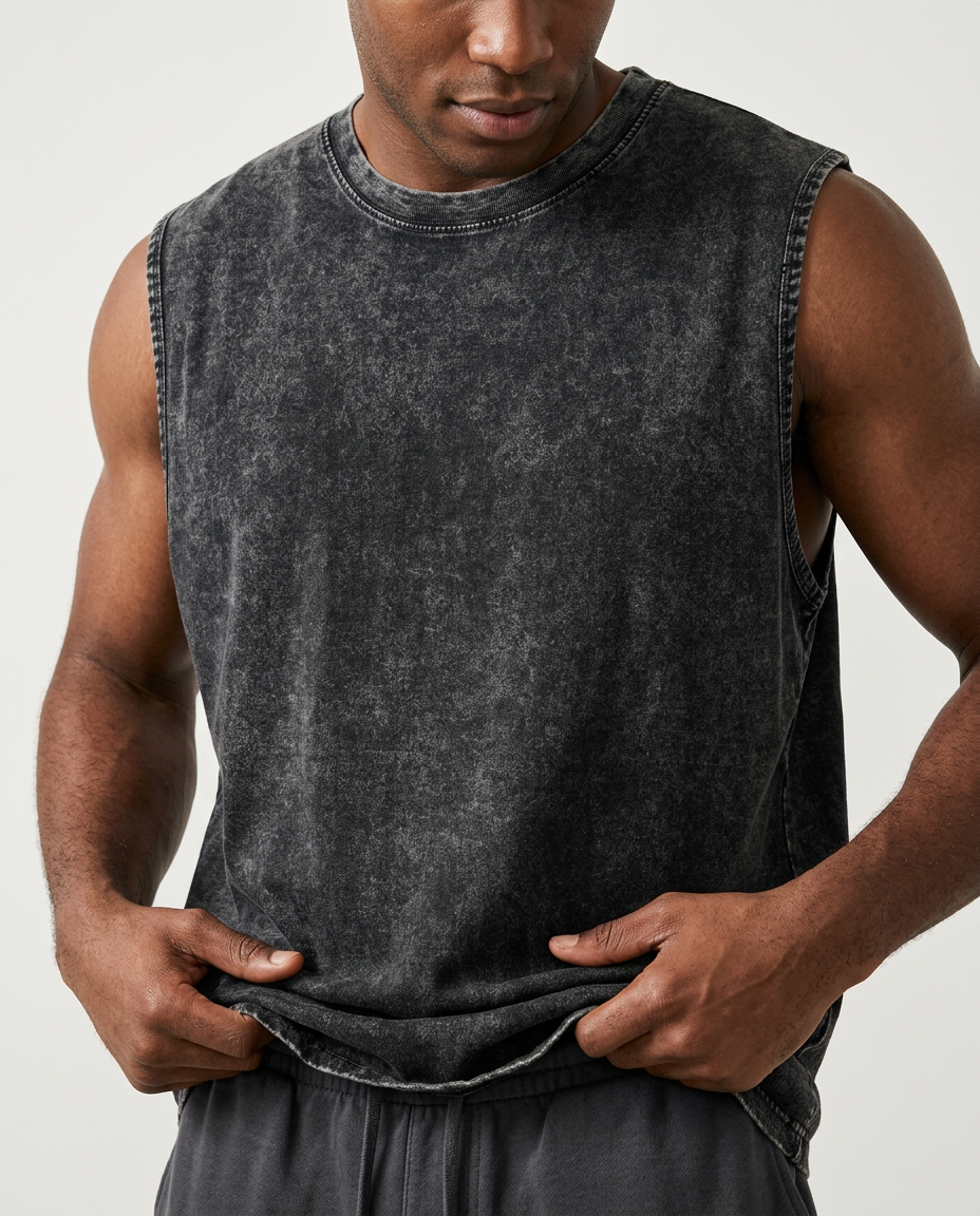 Vintage Collection | Men's Tank Top with Ultra Soft Cotton | Classic Fit for Everyday Comfort