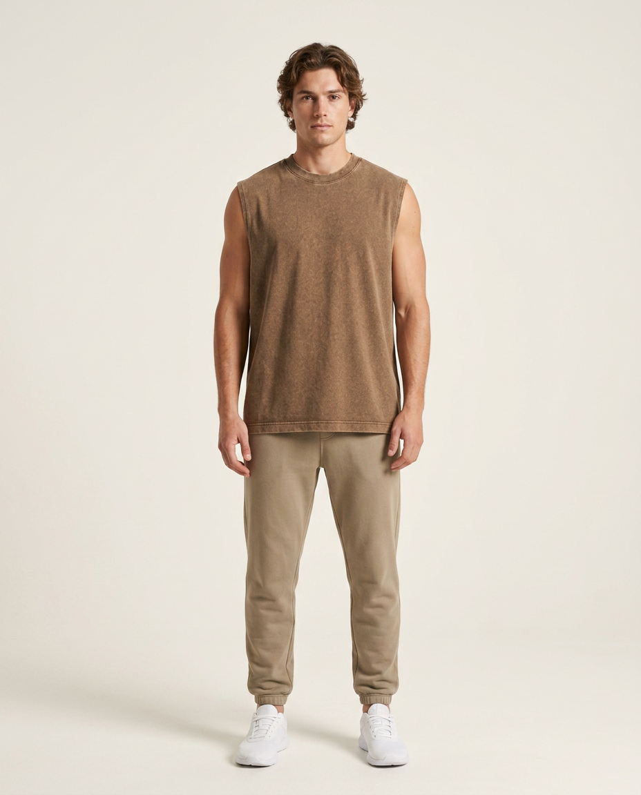 Vintage Collection | Men's Tank Top with Ultra Soft Cotton | Classic Fit for Everyday Comfort