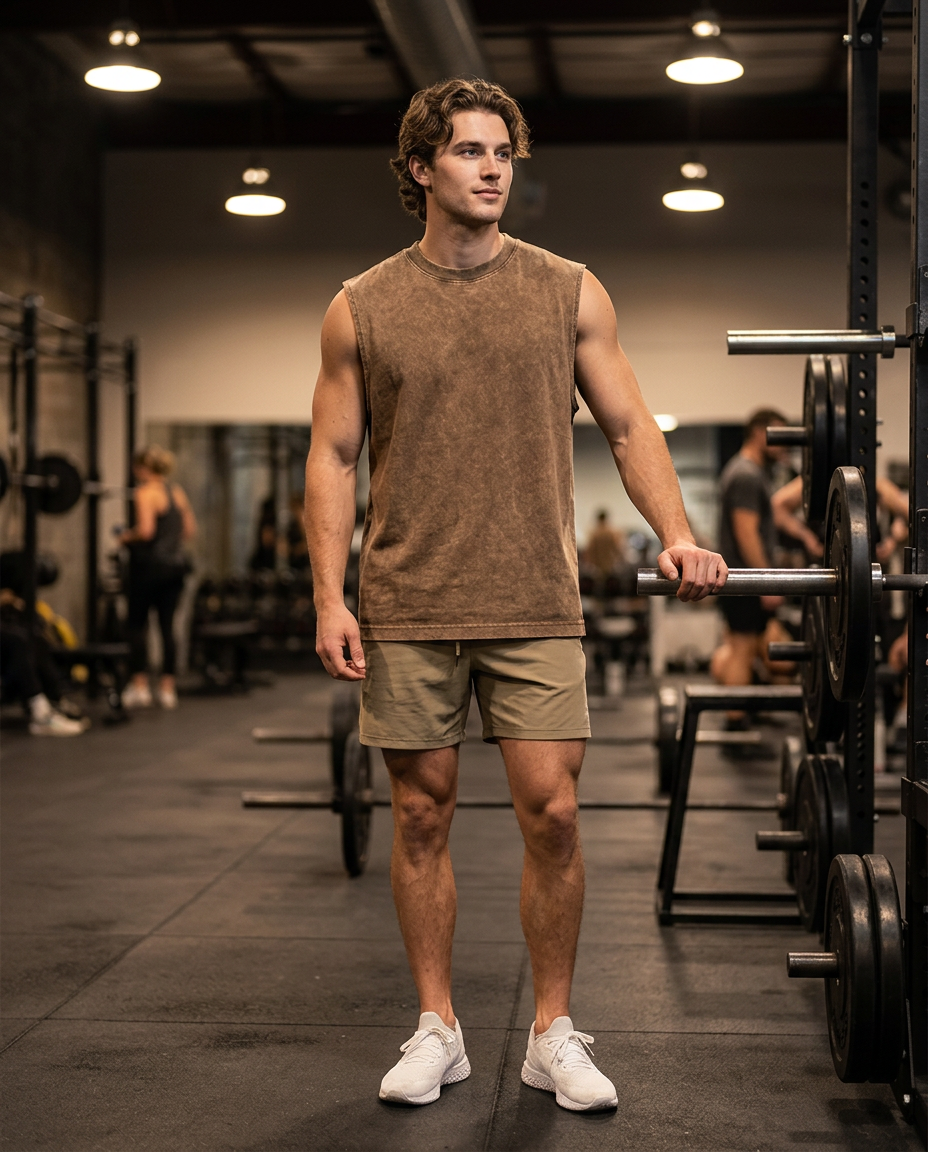 Vintage Collection | Men's Tank Top with Ultra Soft Cotton | Classic Fit for Everyday Comfort
