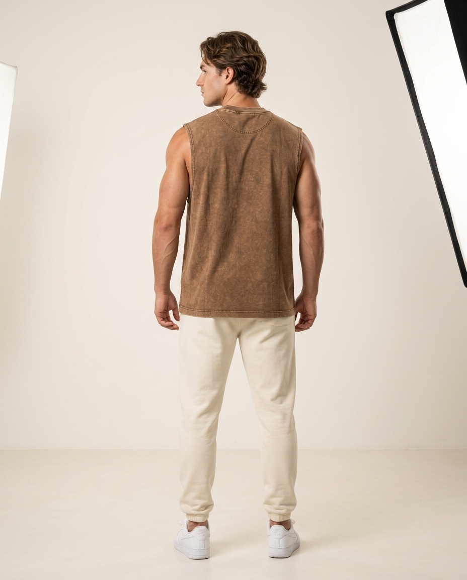 Vintage Collection | Men's Tank Top with Ultra Soft Cotton | Classic Fit for Everyday Comfort