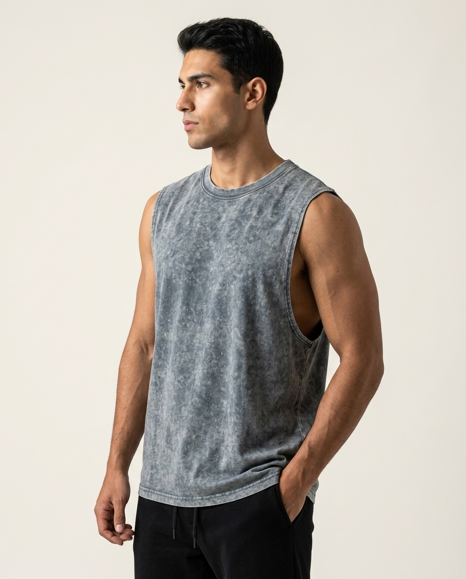 Vintage Collection | Men's Tank Top with Ultra Soft Cotton | Classic Fit for Everyday Comfort