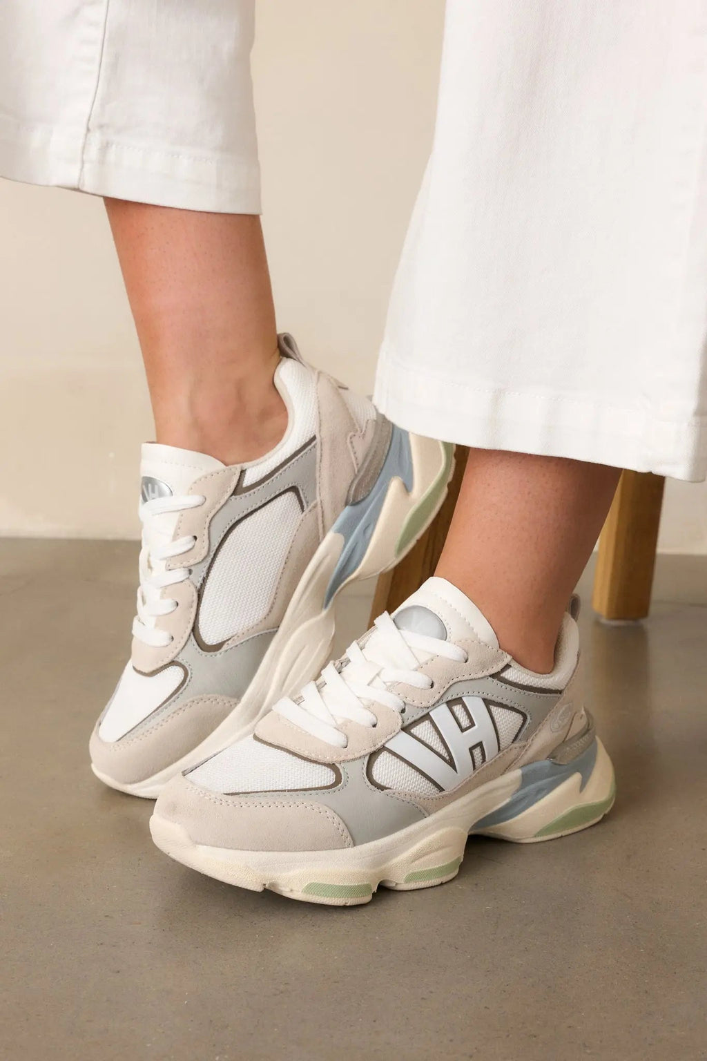 Women's Vintage Havana Dash 12 Baby Blue Sneakers | Sole measures 1.75" 2