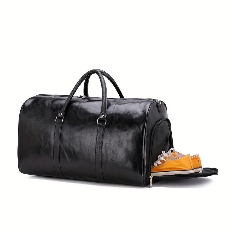 Voyager's Haven | Travel Bag with Spacious Design & Ergonomic Handles | Retro Style for Stylish Travelers