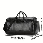 Voyager's Haven | Travel Bag with Spacious Design & Ergonomic Handles | Retro Style for Stylish Travelers
