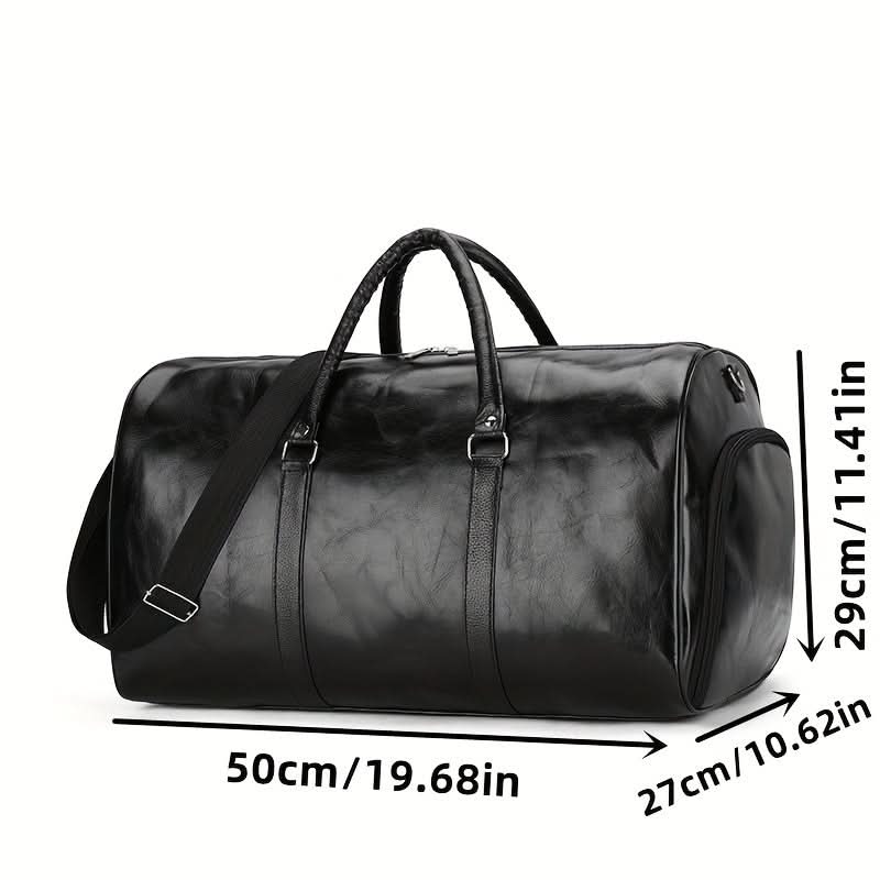 Voyager's Haven | Travel Bag with Spacious Design & Ergonomic Handles | Retro Style for Stylish Travelers
