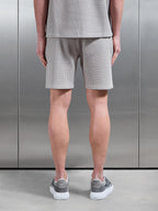 Waffle Relaxed Shorts | Comfortable Loose Fit with Elastic Waistband | Casual Style for Everyday Wear