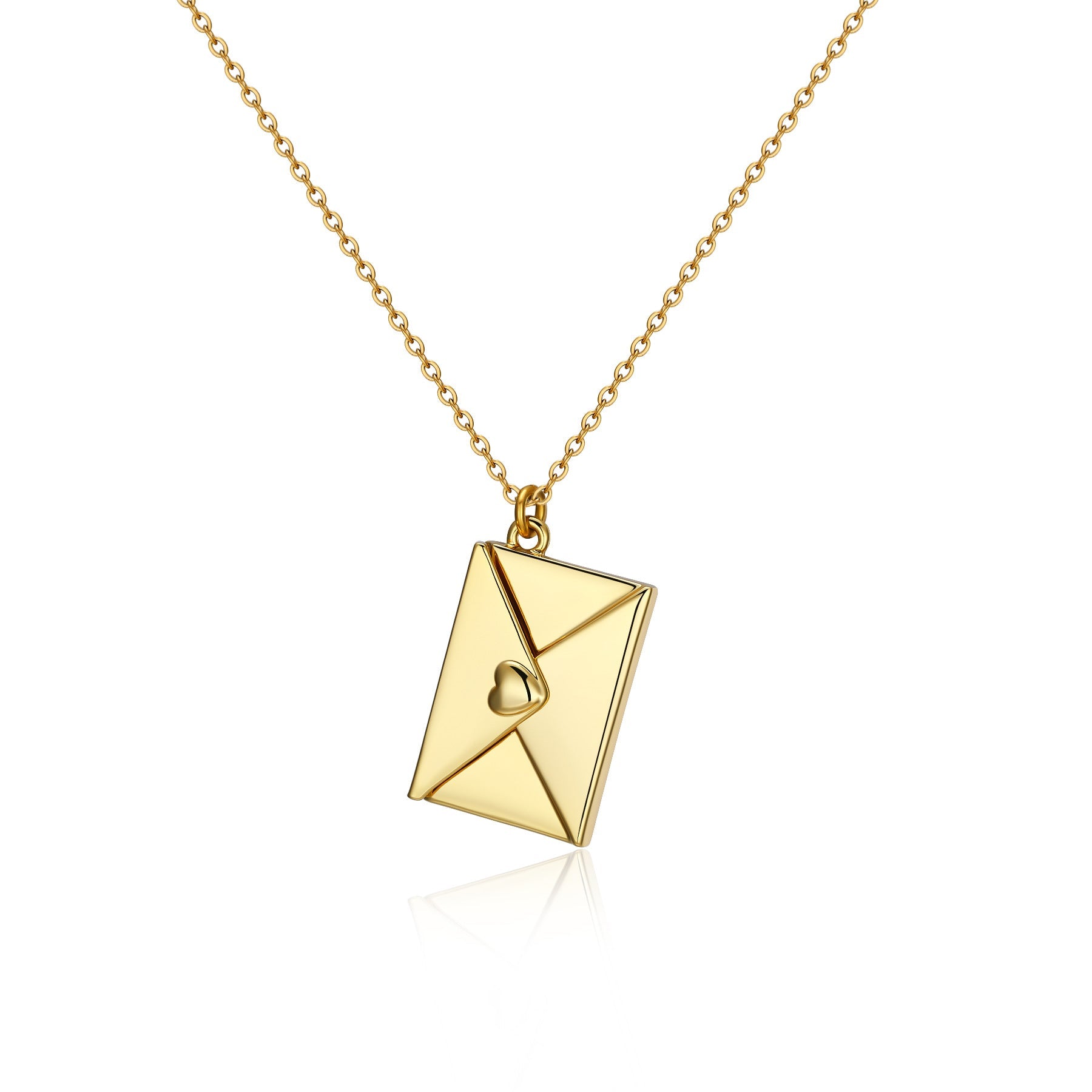 Gold Love Letter necklace