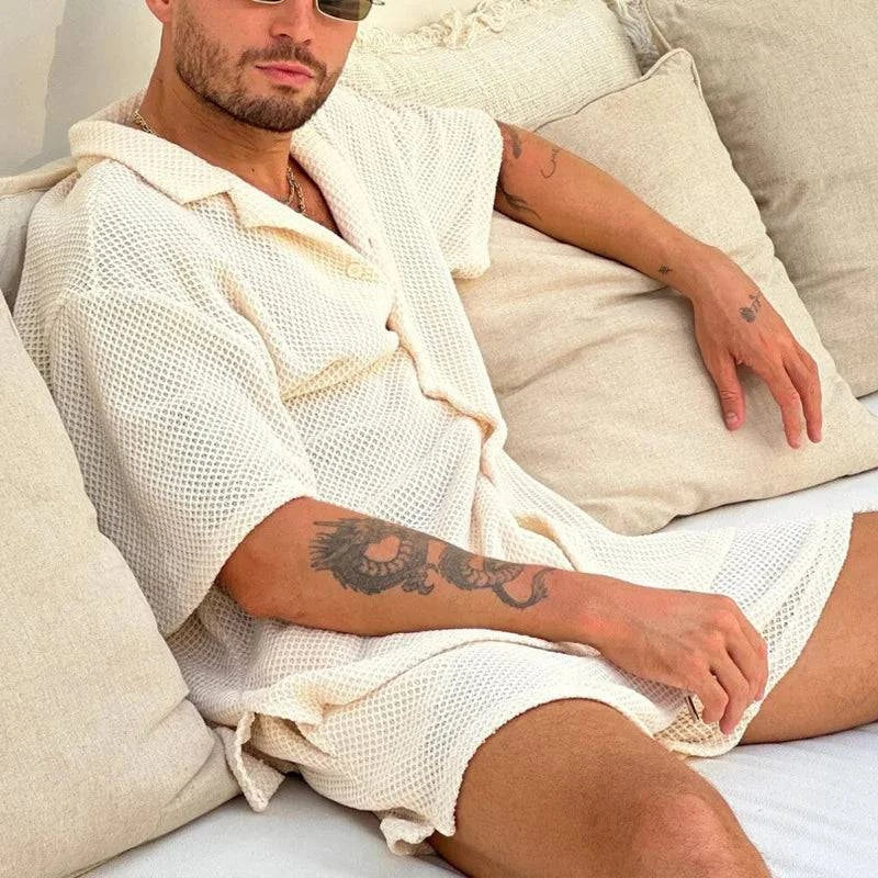 Windsor Collection | Women's Two Piece Set with Woven Texture | Relaxed Fit for Effortless Summer Style