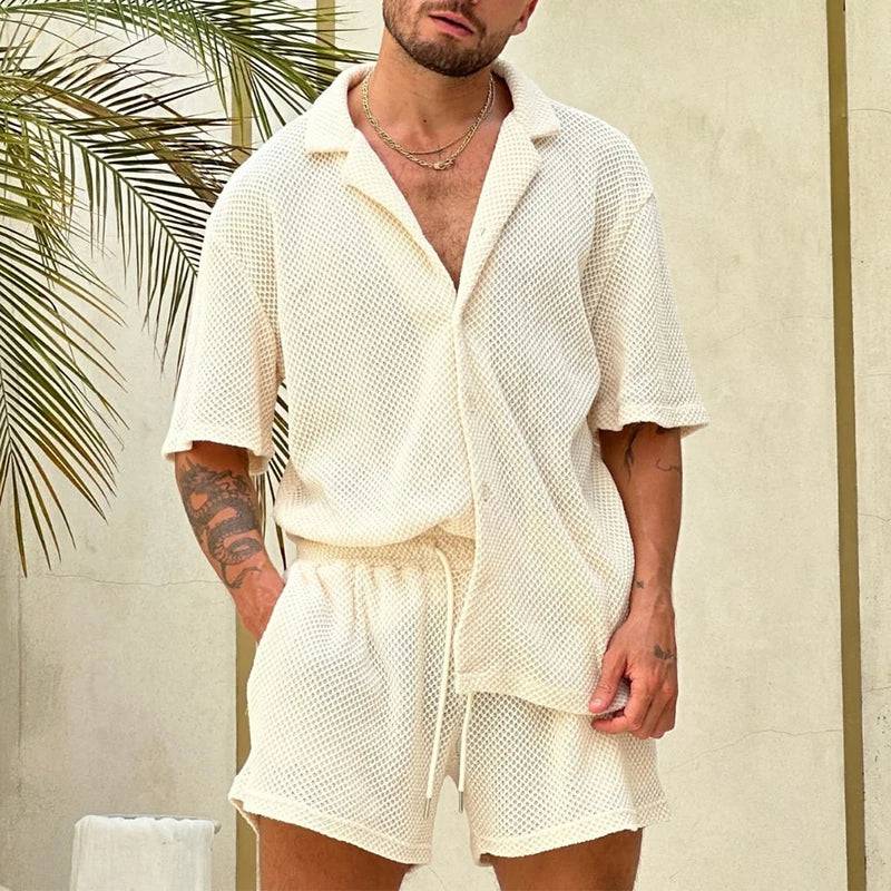 Windsor Collection | Women's Two Piece Set with Woven Texture | Relaxed Fit for Effortless Summer Style