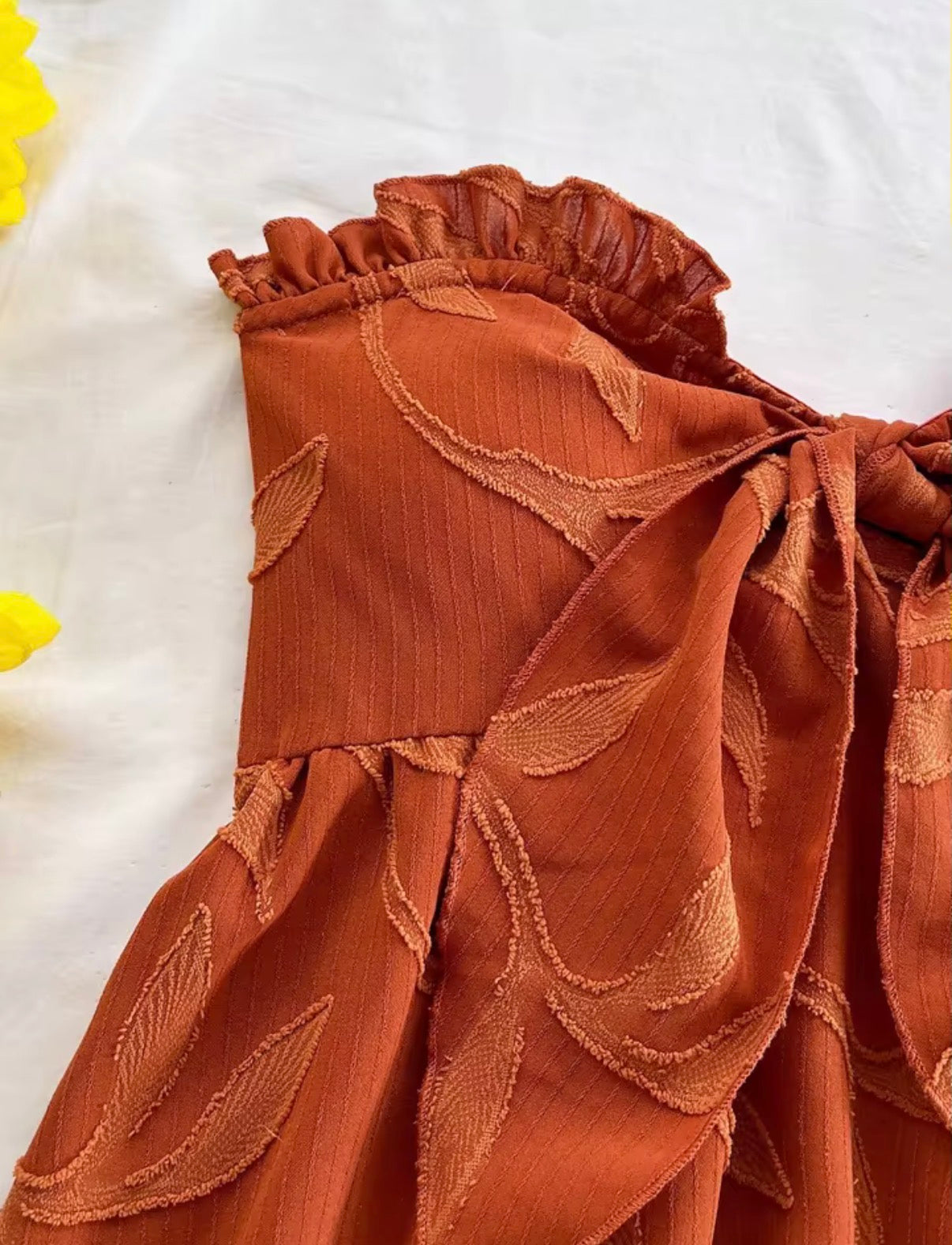 Women's Terracotta Co-Ord Set – Two Piece Matching Outfit