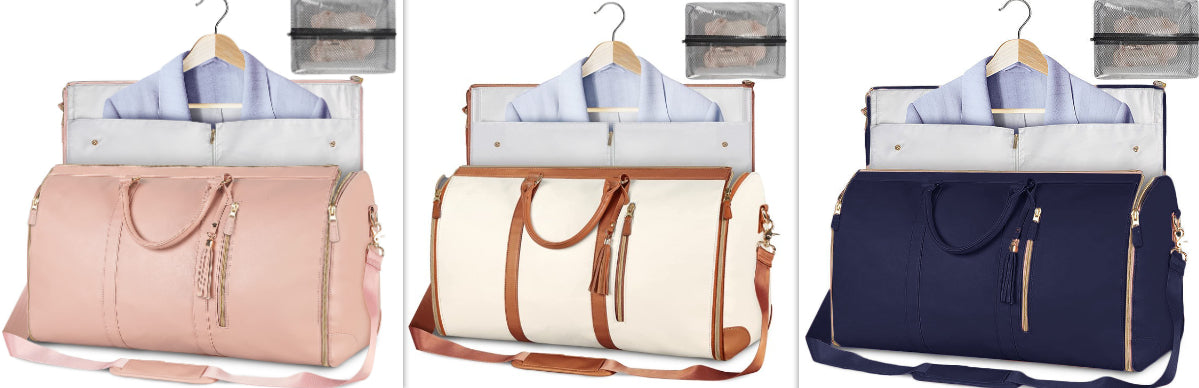 Large Waterproof Travel Duffle Bag for Women – Foldable Tote